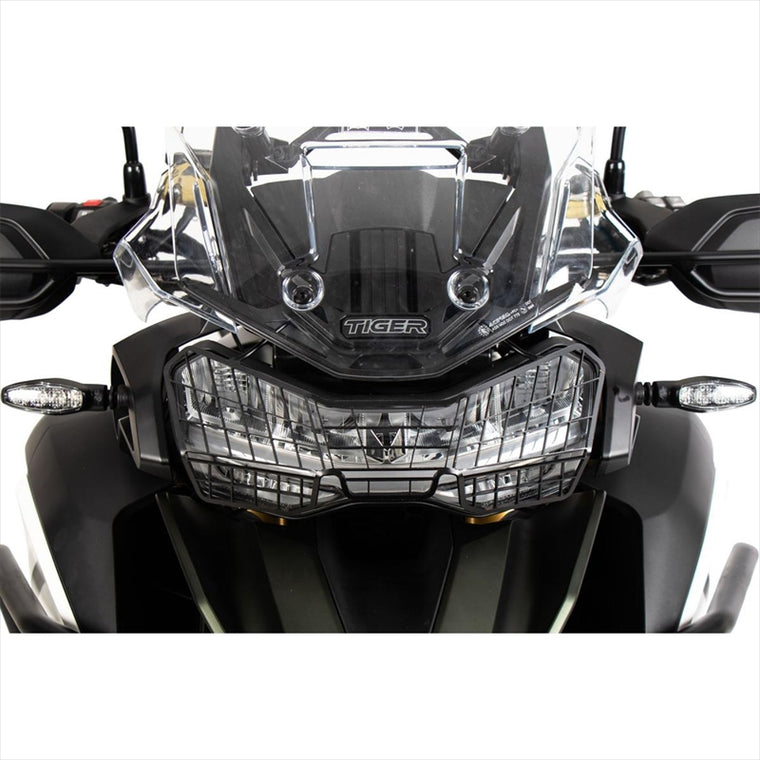 HEPCO&BECKER(ヘプコアンドベッカー) | ヘッドライトグリル ブラック | 7007640 00 01 | Tiger1200 GT/GT Pro/ GT Explorer/ Rally Explorer他 22-23
