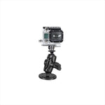ラムマウント｜GoProマウント＆ラウンドベースセット(ショートアーム) 1インチボール｜RAM-B-138-A-GOP1U