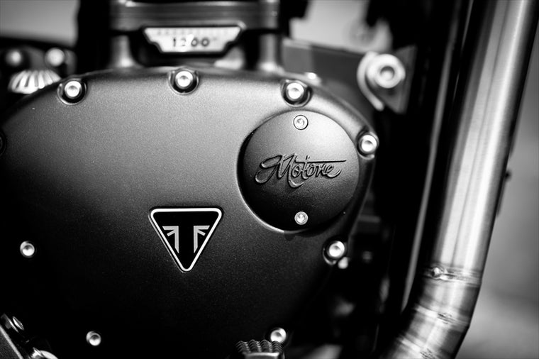 MOTONE CUSTOMS(モートーン)｜ジェネレーターバッジ Motoneロゴ ブラック｜MMU096