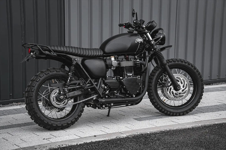 MOTONE CUSTOMS(モートーン)ミニラック SKIRMISH ブラックMCB026