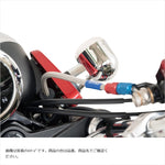 スウェッジラインプロ｜フロントホースキット ステンBLK/クリア｜BTP0054FS