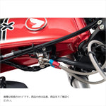 スウェッジラインプロ｜フロントホースキット ステン/BLK｜STPB0054FS