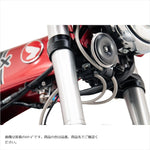スウェッジラインプロ｜フロントホースキット ステン/BLK｜STPB0054FS