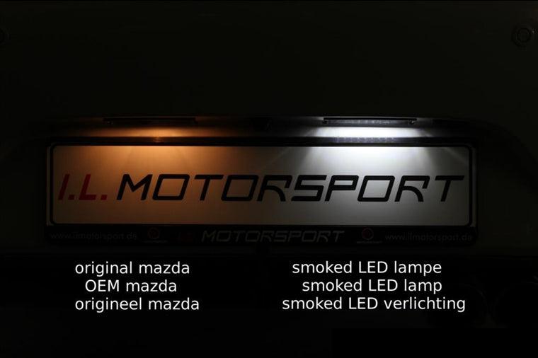 I.L.Motorsport(アイエルモータースポーツ)｜LEDリアナンバー灯 スモーク｜ND0-1557