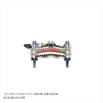 PLOT BREMBO(プロトブレンボ)オフセットカラーマウントボルトセット 適合キャリパーB テーパーキャップ チタン色CBK-01BTT