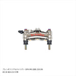 PLOT BREMBO(プロトブレンボ)オフセットカラーマウントボルトセット 適合キャリパーB フランジ六角 チタン色CBK-02BFT