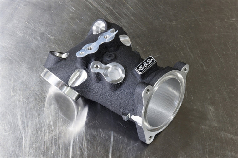 エスアンドエスサイクル | S＆S 55mm Performance Manifold ブラック M8 17-23 | 160-0276
