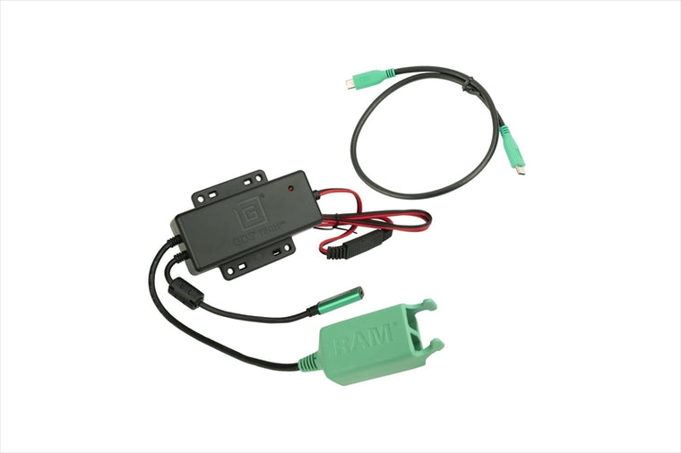 RAM MOUNTS(ラムマウント)｜コンバーター付GDS専用3ポートチャージャー DC10-28V→DC5/9/12V ｜GDS-CHARGE-V3FCA2-1U