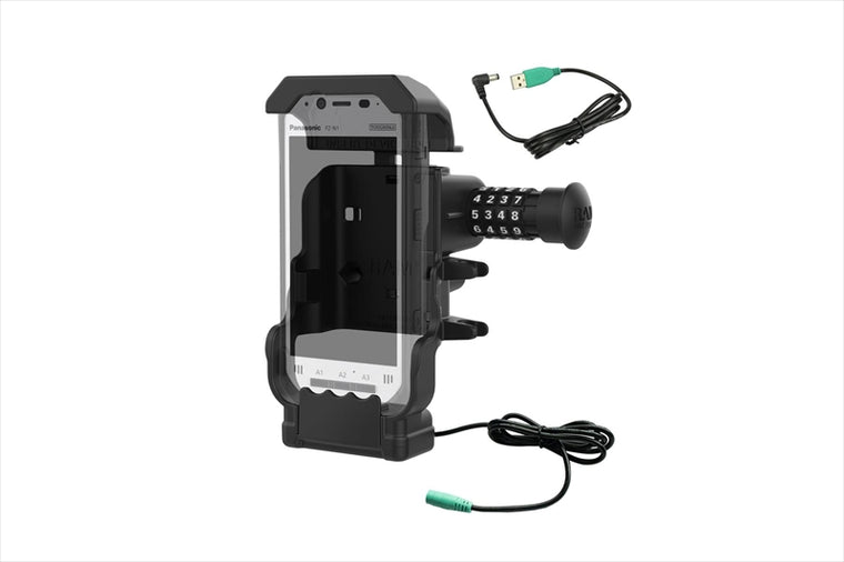 RAM MOUNTS(ラムマウント)｜GDSパワードック Panasonic FZ-N1/F1専用 ロック付 ボール無｜RAM-HOL-PAN11PCLU
