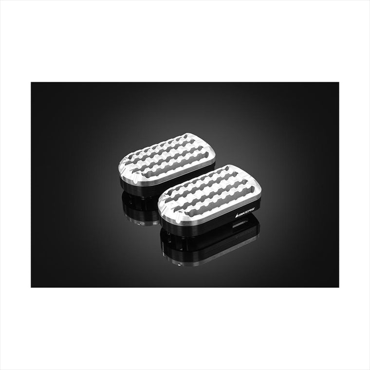 BIKERS(バイカーズ) | フットレスト ブラック/シルバー | H0882-BLK-SLV | CT125 20-24 Rebel250 17-25 CL250 23-24