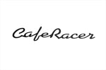 MOTONE CUSTOMS(モートーン)｜エンブレム CAFE RACER アルミ ブラック｜2XSNG009B
