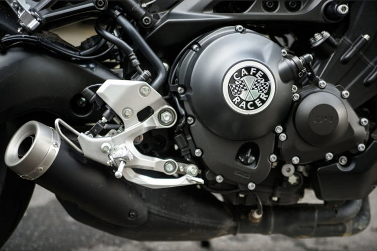 MOTONE CUSTOMS(モートーン)｜エンブレム CAFE RACER アルミ｜SNG141