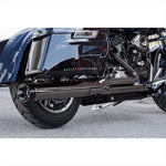 エスアンドエスサイクル | S＆S SIDEWINDER 2-1 スモーキークローム Lava Chrome M8 Touring 17-20 | 550-1087