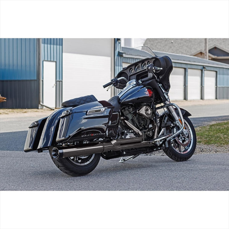 エスアンドエスサイクル | S＆S SIDEWINDER 2-1 スモーキークローム Lava Chrome M8 Touring 17-20 | 550-1087
