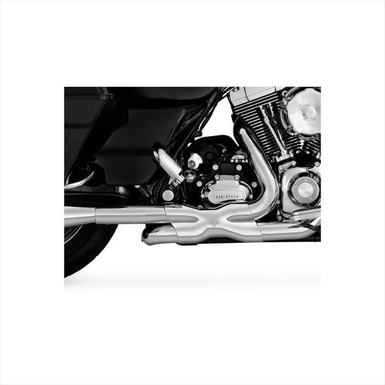 バンスアンドハインズ｜PowerDuals PCX パワーデュアルズ ヘッドパイプ クローム マフラー｜16332