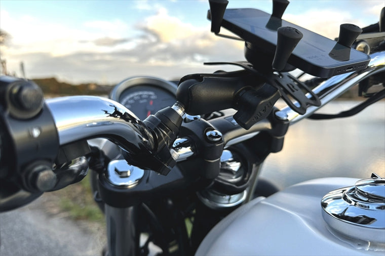RAM MOUNTS(ラムマウント)PLOT防振クランプベース φ22.2/25.4mm対応 1インチボールRAM-HOL-PAV1
