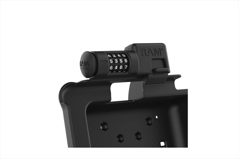 RAM MOUNTS(ラムマウント)｜GDSパワードック Zebra ER5x 8.3/8.4専用 ロック付 ボール無｜RAM-HOL-ZE10PCLU