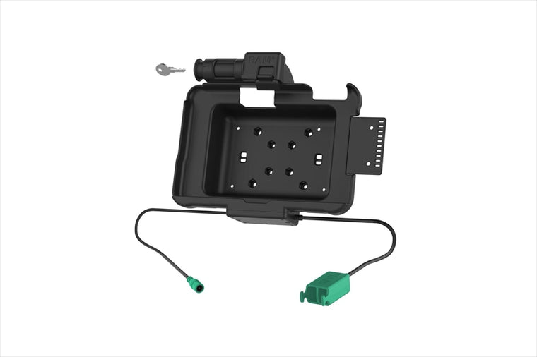 RAM MOUNTS(ラムマウント)｜GDSパワードック Zebra ER5x 8.3/8.4専用 USB TypeAポートx2 キーロック付 ボール無｜RAM-HOL-ZE10PD2KLU