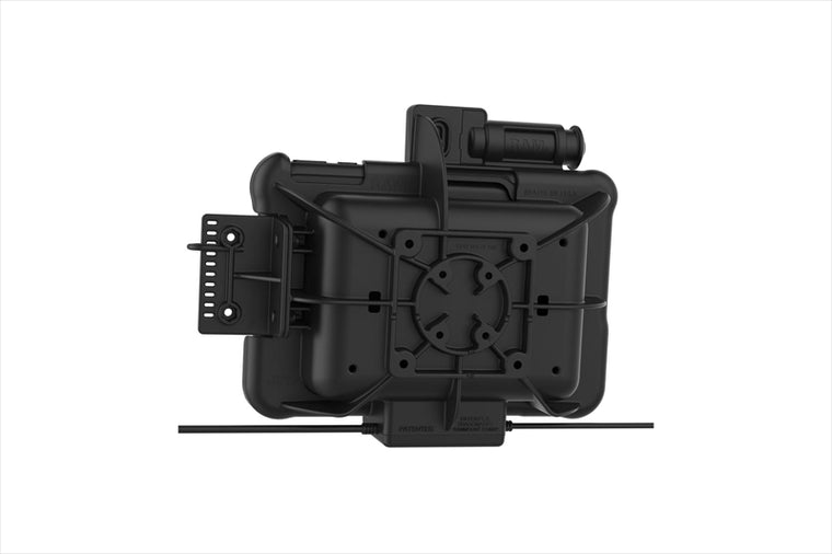 RAM MOUNTS(ラムマウント)｜GDSパワードック Zebra ER5x 8.3/8.4専用 USB TypeAポートx2 キーロック付 ボール無｜RAM-HOL-ZE10PD2KLU