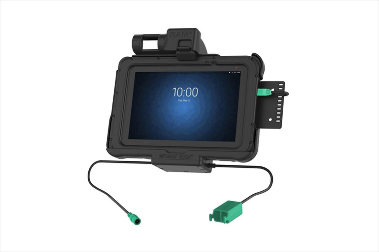 RAM MOUNTS(ラムマウント)｜GDSパワードック Zebra ER5x 8.3/8.4専用 USB TypeAポートx2 ボール無｜RAM-HOL-ZE10PD2U