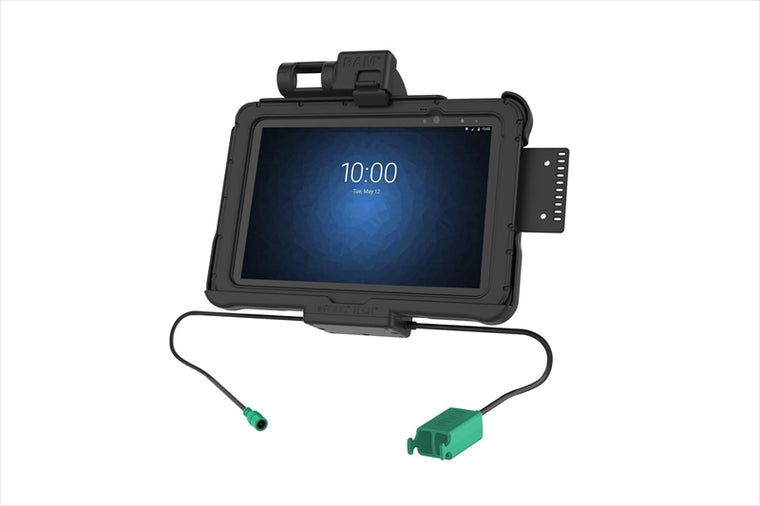 RAM MOUNTS(ラムマウント)｜GDSパワードック Zebra ET5x 10.1専用 USB TypeAポートx2 ボール無｜RAM-HOL-ZE11PD2U