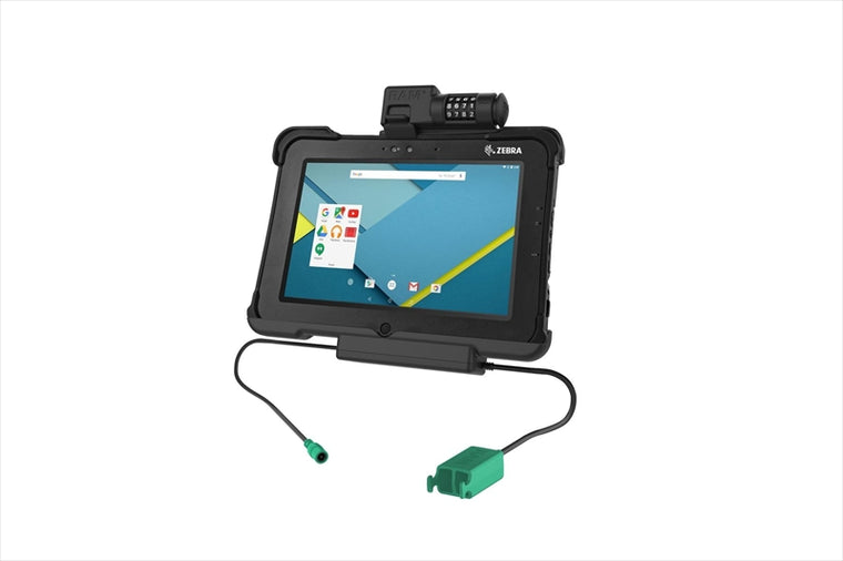 RAM MOUNTS(ラムマウント)｜GDSパワードック Zebra XSLATE L10専用 USB TypeAポートx2 ボール無｜RAM-HOL-ZE15PD2CLU