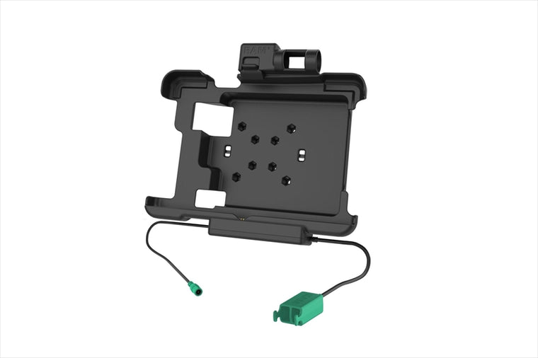 RAM MOUNTS(ラムマウント)｜GDSパワードック Zebra XSLATE L10専用 USB TypeAポートx2 ロック付 ボール無｜RAM-HOL-ZE15PD2U