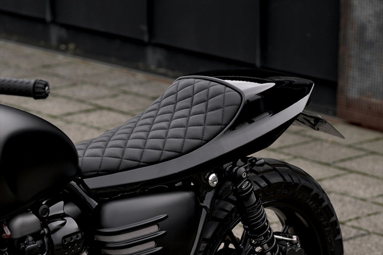 MOTONE CUSTOMS(モートーン)｜シート STREET TRACKER ブラック｜MSM037