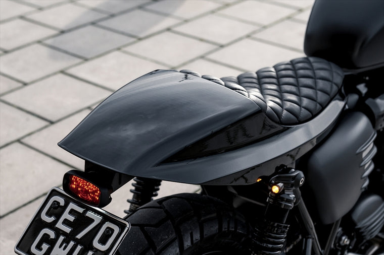 MOTONE CUSTOMS(モートーン)｜シート STREET TRACKER ブラック｜MSM037