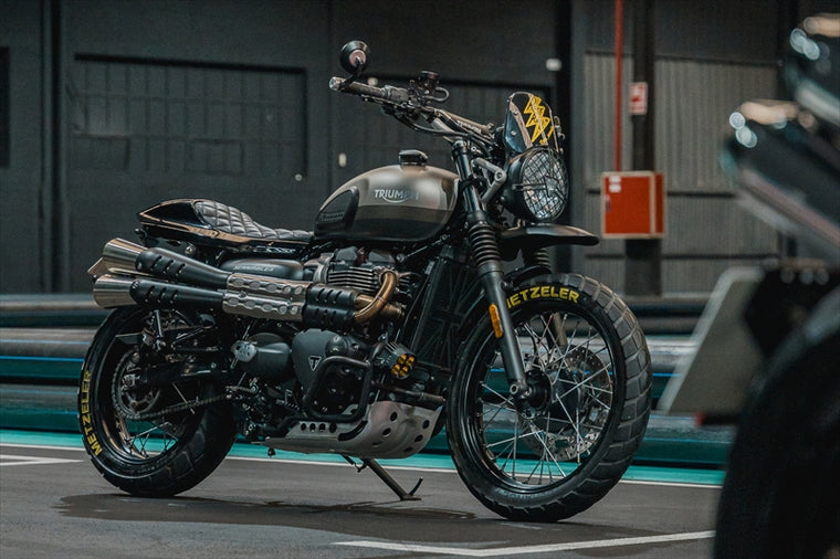 MOTONE CUSTOMS(モートーン)｜シート STREET TRACKER ブラック｜MSM037