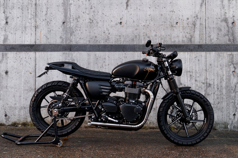 MOTONE CUSTOMS(モートーン)｜シート STREET TRACKER ブラック｜MSM037