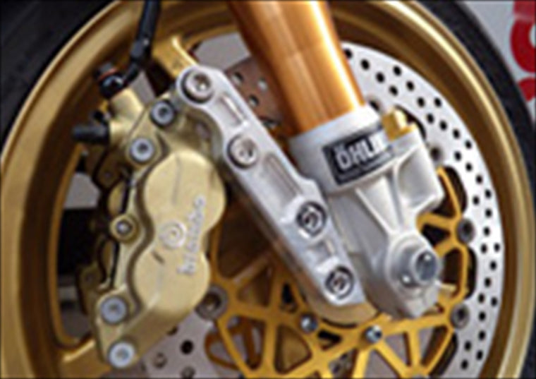 【コーケン】コーケン キャリパーサポート オーリンズ正立用 ハードブラック CB1300SF／SB 03-13・ZRX1200DAEG 09-16 φ310 KOK-1111-HBK