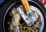 【コーケン】コーケン キャリパーサポート オーリンズ正立用 ハードブラック CB1300SF／SB 03-13・ZRX1200DAEG 09-16 φ310 KOK-1111-HBK