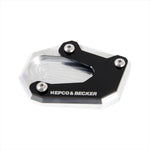 HEPCO&BECKER(ヘプコアンドベッカー) | サイドスタンド エンラージメント | 42113548 00 91 | V-Strom800/DE 23-25