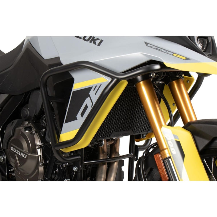 HEPCO&BECKER(ヘプコアンドベッカー) | タンクガード ブラック | 5023548 00 01 | V-Strom800/DE 23-25