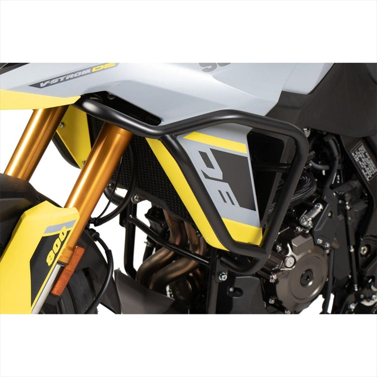 HEPCO&BECKER(ヘプコアンドベッカー) | タンクガード ブラック | 5023548 00 01 | V-Strom800/DE 23-25