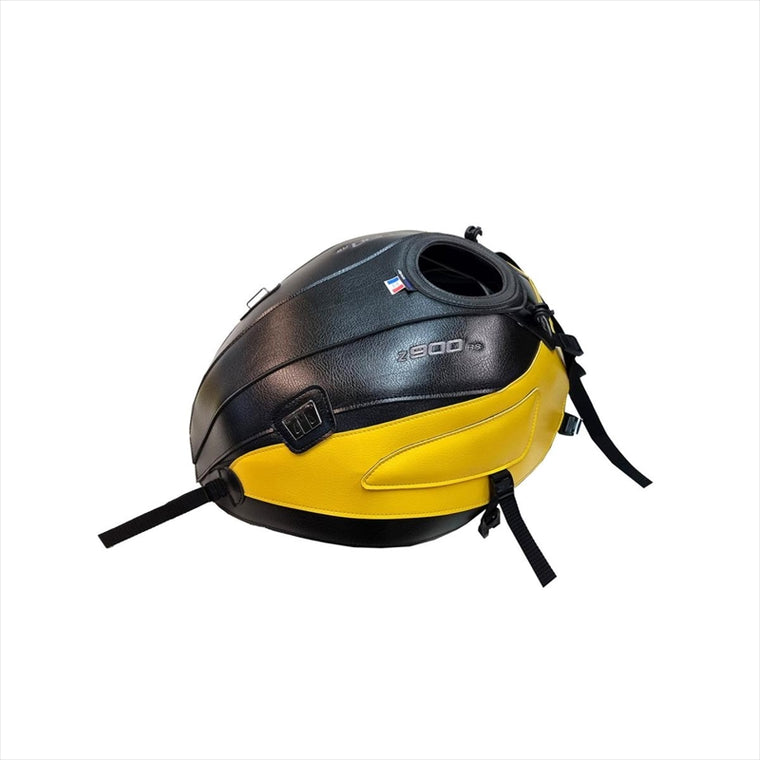 BAGSTER(バグスター) | タンクカバー ブラック/サルファーイエロー | 1736K | Z900RS/CAFE 18-25