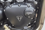 MOTONE CUSTOMS(モートーン)｜ジェネレーターバッジ Motoneロゴ ブラック/ポリッシュ｜MMU029
