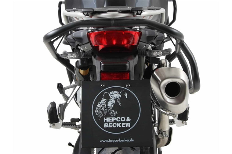 HEPCO&BECKER(ヘプコアンドベッカー) | リアガード ブラック | 5046513 00 01 | F750/850GS 18-23/F800GS 24-25