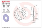 BREMBO SERIE ORO(ブレンボ セリエオロ) | セリエオロ ブレーキディスク リジット | 68B40713