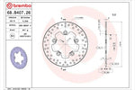 BREMBO SERIE ORO(ブレンボ セリエオロ) | セリエオロ ブレーキディスク リジット | 68B40726