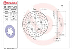 BREMBO SERIE ORO(ブレンボ セリエオロ) | セリエオロ ブレーキディスク リジット | 68B40736