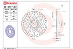 BREMBO SERIE ORO(ブレンボ セリエオロ) | セリエオロ ブレーキディスク リジット | 68B40759