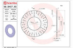 BREMBO SERIE ORO(ブレンボ セリエオロ) | セリエオロ ブレーキディスク リジット | 68B40765