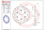 BREMBO SERIE ORO(ブレンボ セリエオロ) | セリエオロ ブレーキディスク リジット | 68B40781
