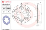 BREMBO SERIE ORO(ブレンボ セリエオロ) | セリエオロ ブレーキディスク リジット | 68B407A7