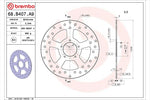 BREMBO SERIE ORO(ブレンボ セリエオロ) | セリエオロ ブレーキディスク リジット | 68B407A9