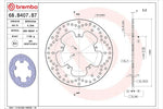 BREMBO SERIE ORO(ブレンボ セリエオロ) | セリエオロ ブレーキディスク リジット | 68B407B7