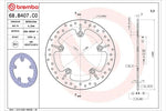 BREMBO SERIE ORO(ブレンボ セリエオロ) | セリエオロ ブレーキディスク リジット | 68B407C0