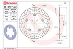 BREMBO SERIE ORO(ブレンボ セリエオロ) | セリエオロ ブレーキディスク リジット | 68B407C2